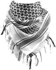 Multifunctional Shemagh Head Scarf - 100% Cotton Keffiyeh Arab Desert Army Wrap