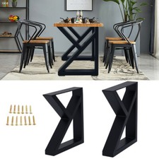 2Pcs Black Industrial Metal