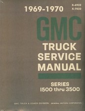1969 1970  GMC  TRUCK SHOP