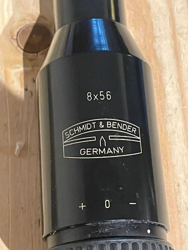 Schmidt bender 8x56 rifle - &,