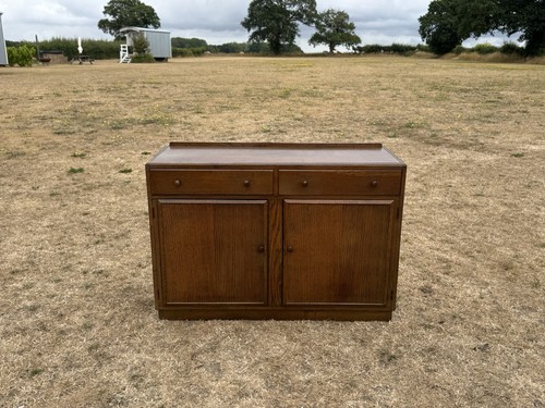 Vintage oak sideboard - oak,