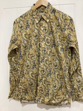 Relco London Shirt in mustard