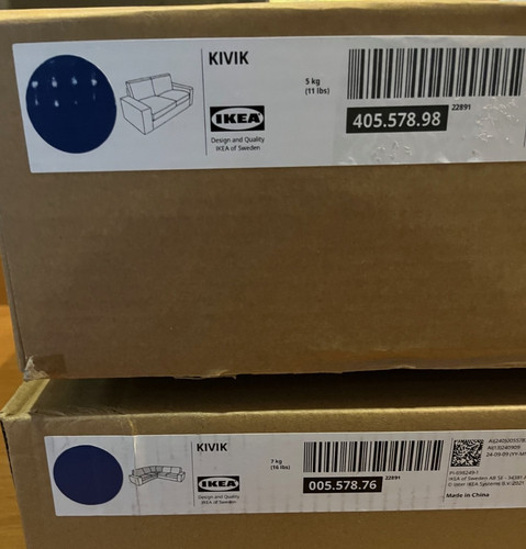 Ikea kivik corner sofa - kivik,