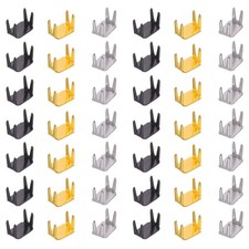  90 Pcs Zipper Stop Coat Pulls