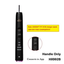 Philips Sonicare DiamondClean Smart 9300 Elec-Toothbrush Handle HX992B Black