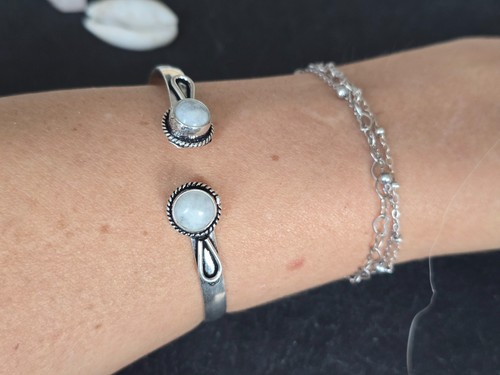Boho moonstone 925 sterling - moonstone,