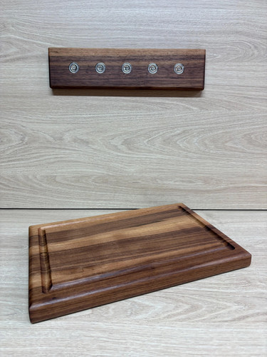Handmade walnut kitchen set - walnut,