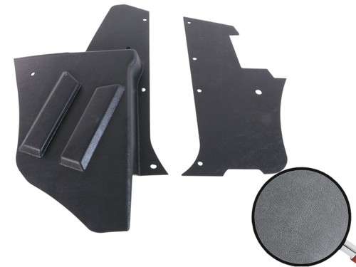 Pillar footwell trim set - a-pillar,