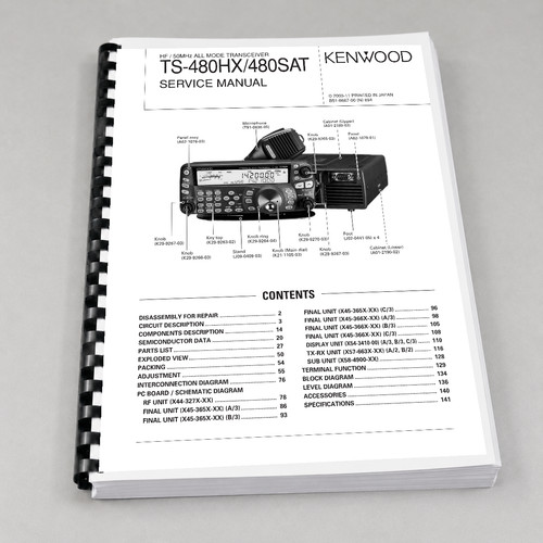 Kenwood 480hx 480sat - kenwood, ts-480hx/480sat
