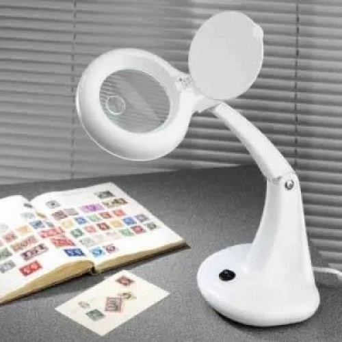 Magnifying fluorescent table - fluorescent,