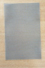  7 Count Plastic Mesh Canvas 10 x 6" - Cross Stitch Kids Craft Sewing Supplies