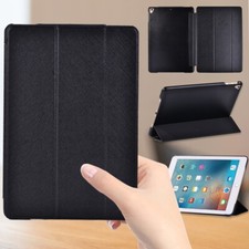 Black PU Leather Tablet Stand