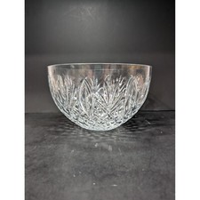Waterford Crystal Seahorse Centerpiece Bowl, Artisan Signed, Large Serving Bowl
