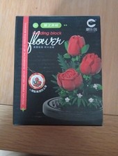 Roses Mini Brick Building Kit