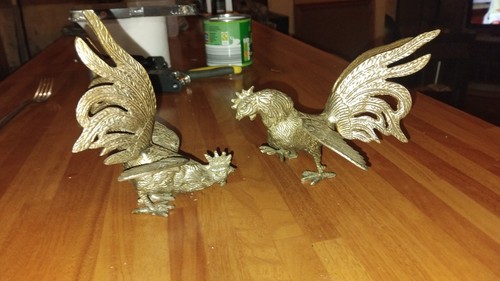 Pair vintage silver - pair, metal