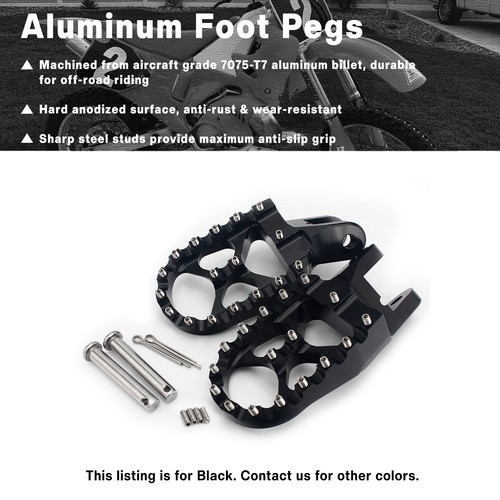 Cnc wide foot pegs for - wide,
