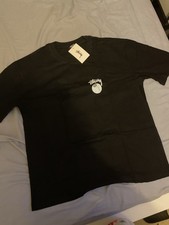 Black Stussy 8 Ball T-shirt
