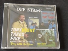 Tony Brent - Off Stage Tony Takes Five Tony Calls the Tunes (SEALED NEW CD 2005)