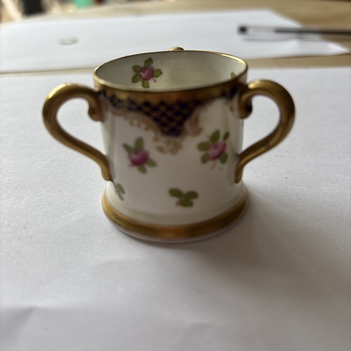 Antique small loving cup crown - loving,
