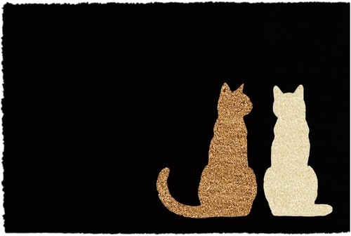 Cat door mat - mat, doormats