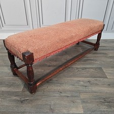 Antique Long Footstool -