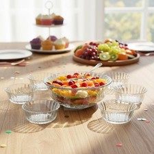 7Pcs Glass Bowl Set Fruit