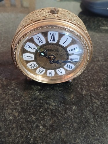 Vintage blessing alarm - blessing, clock