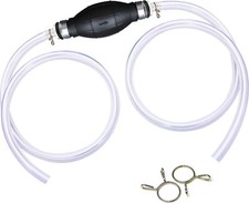 Hand Transfer Fuel Syphon Pump Portable Durable PVC Universal 8mm 2M Hose NEW