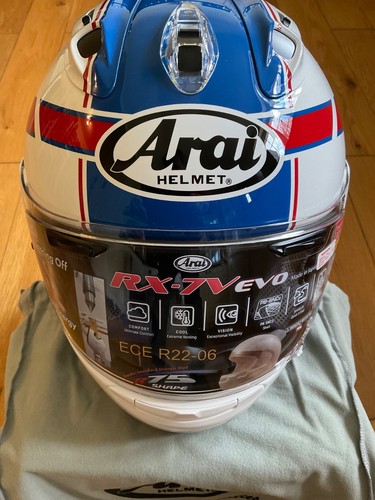 New arai rx7 evo kevin - new,