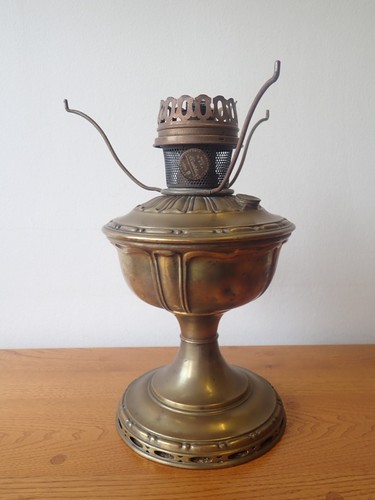 Vintage aladdin brass oil - 9,