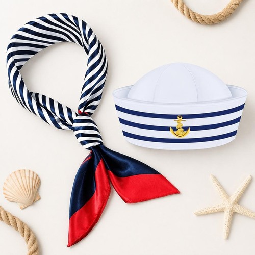Sailor hat navy captain - hat,