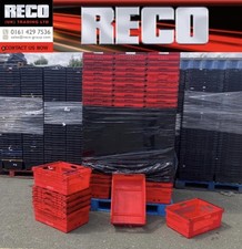 10 x USED RED ,DEEP 600 X 400
