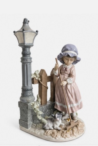 Lladro 5286 fall clean - lladro~5286~fall,