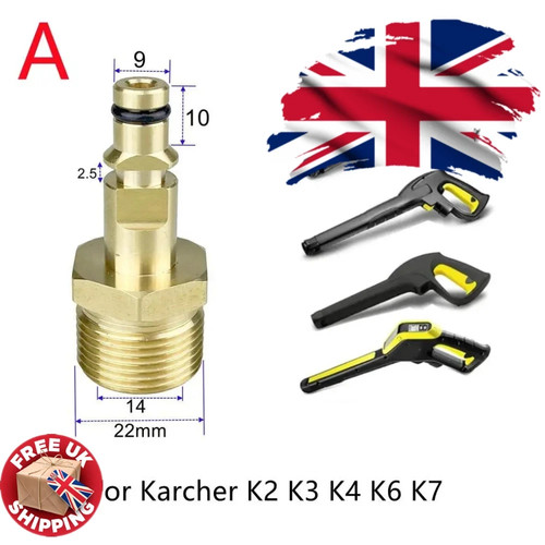 High pressure hose adapter m22 - high,