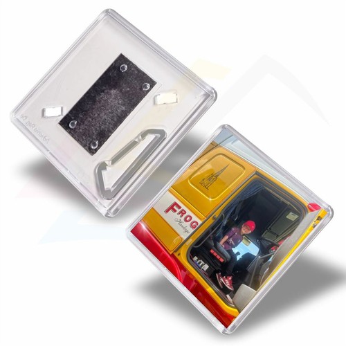 Square acrylic fridge - acrylic, magnet