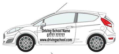 Driving school car - school,