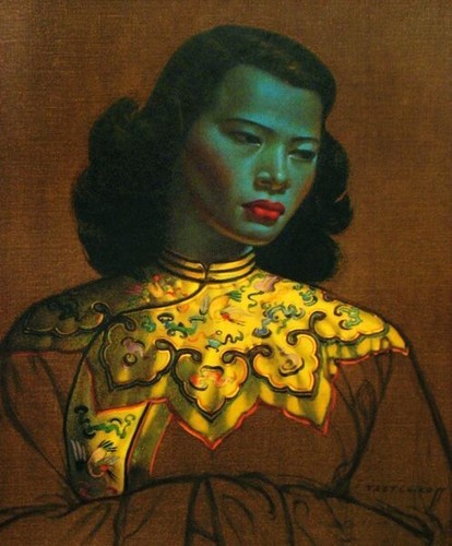 Tretchikoff the chinese girl - tretchikoff,