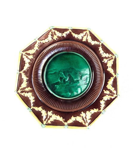 Wedgwood majolica octagonal - wedgwood,