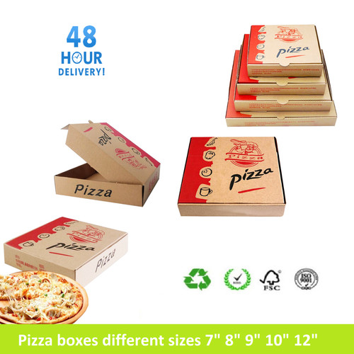 Pizza boxes takeaway - pizza,