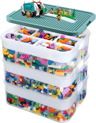 Tier storage boxes - storage, lego