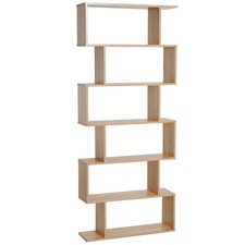 HOMCOM 6-Tier Wooden Modern