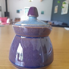 Denby - Storm - lidded Sugar