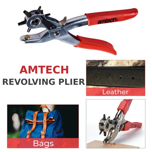 Amtech leather hole punch - hole,