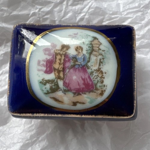 Vintage cobalt blue porcelain - vintage,