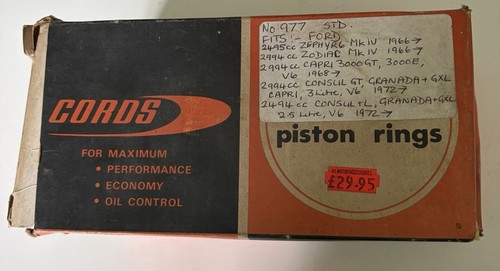 Ford piston rings granada - ford,