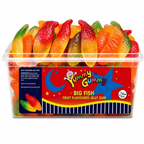 Yummy gummy big fish jelly - gummy,