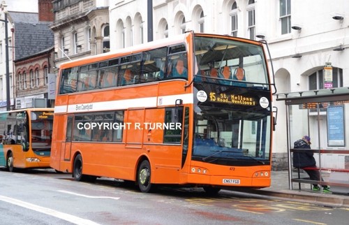 Cardiff bus scania - cardiff,