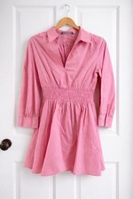Zara Pink Smock Mini Dress UK