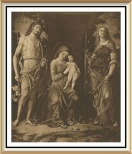 Original 1901 MANTEGNA 120+y