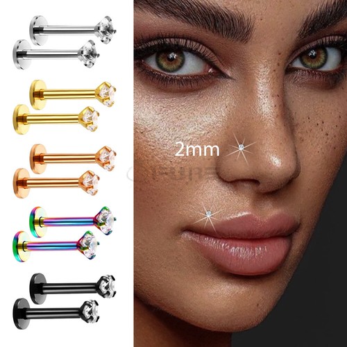 Small 2mm diamond cut - cut, cz